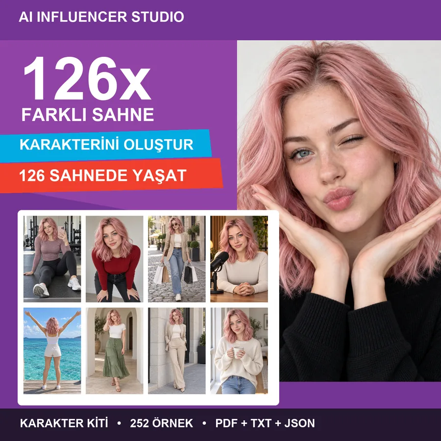 AI Influencer Studio 126 tanıtım kapağı